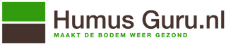 Logo Humus Guru | maakt de bodem weer gezond met turfvrij substraat