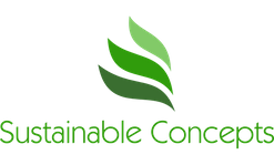 Logo sustainable concepts | founding partner van de save lodge | circulair en klimaatadaptief bouwen
